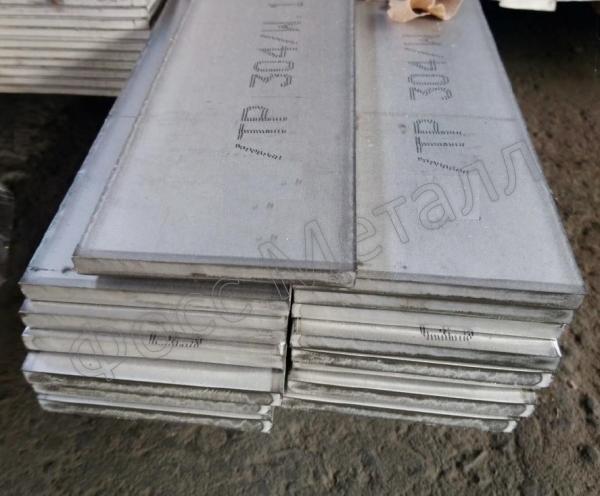 Полоса нержавеющая матовая AISI 304 80х6 длина 4м